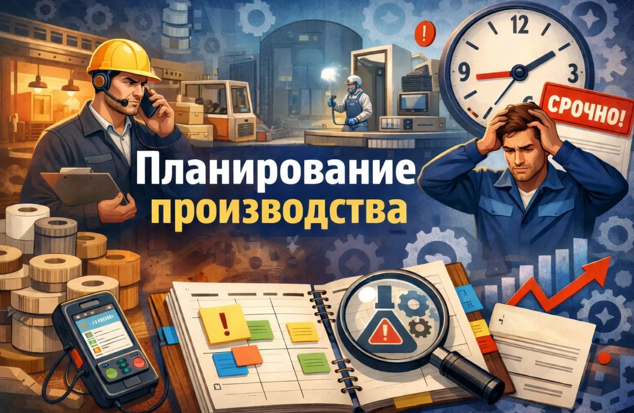 Секреты успешного планирования производства - от цеха до склада